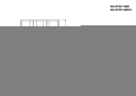 Душевая кабина Niagara Classic 67091414BKG 100х100 четверть круга без крыши ориентация универсальная